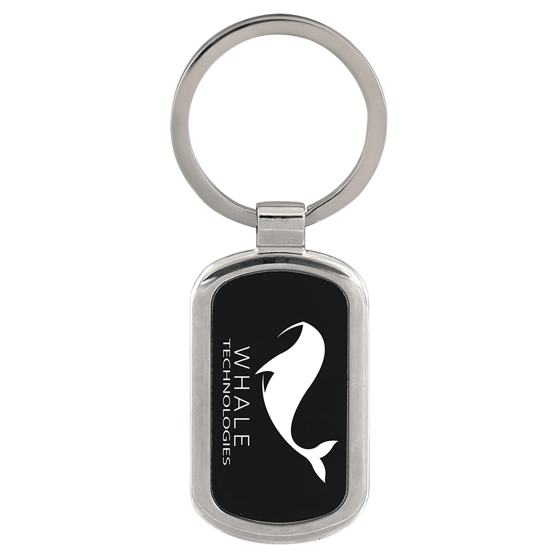 Rectangular Keychain 3.5"(H) / Black