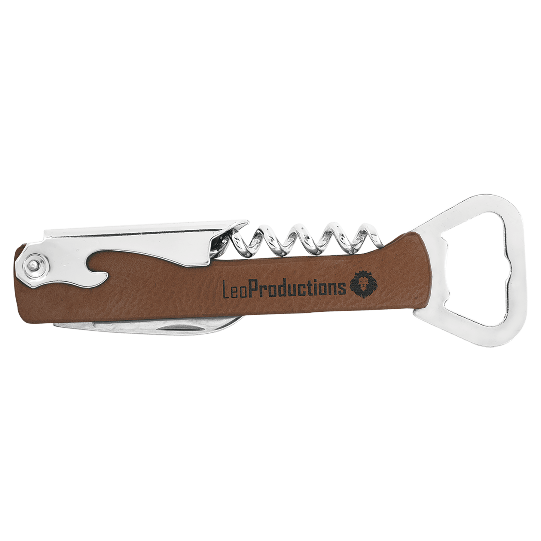 Wine Bottle Opener 5.25" / Dark Brown