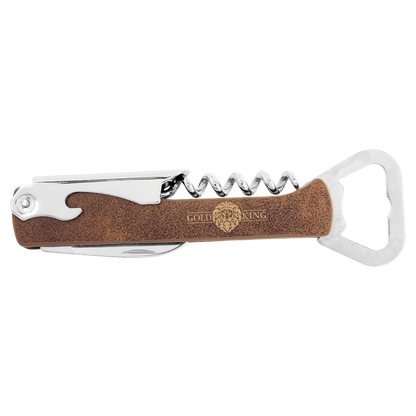 Wine Bottle Opener 5.25" / Rustic Brown