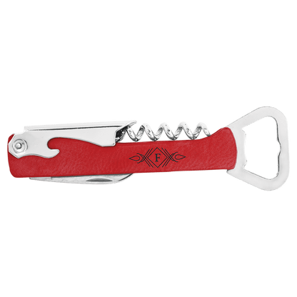 Wine Bottle Opener 5.25" / Red