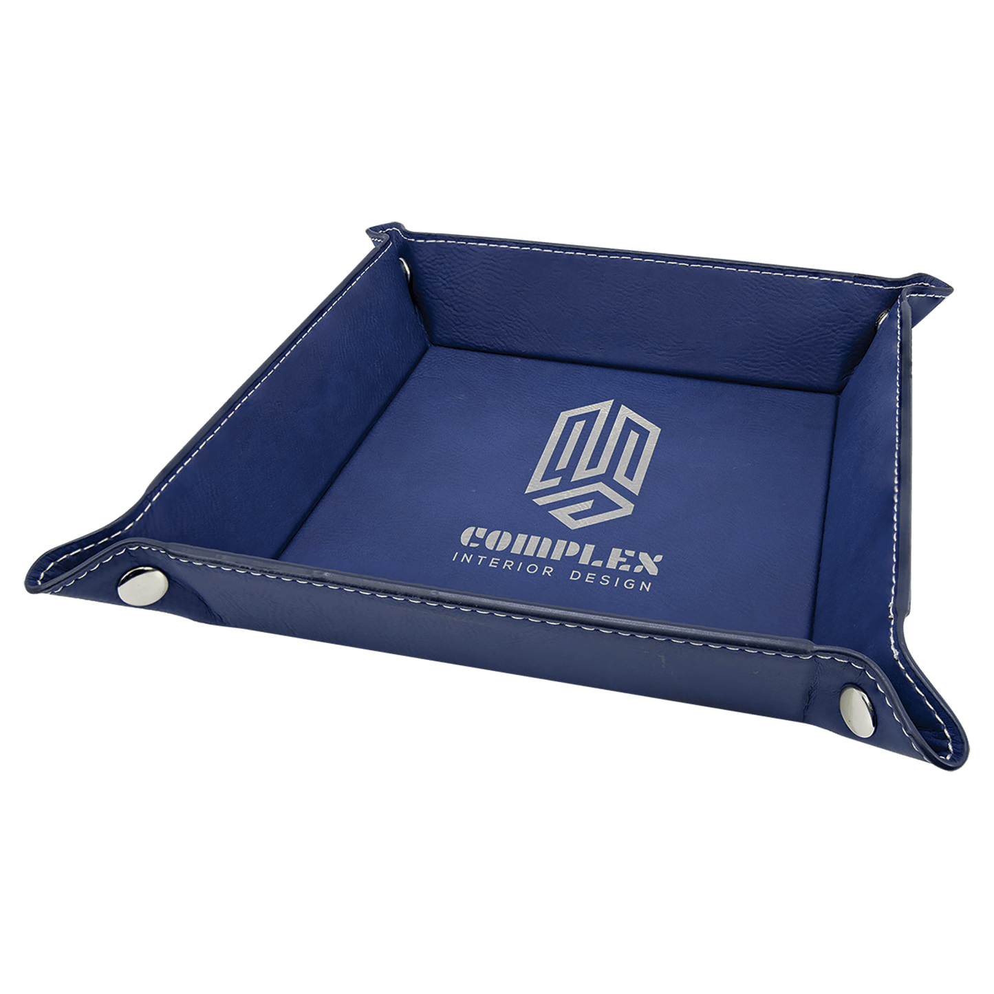 Folding Dice Tray Small / Blue