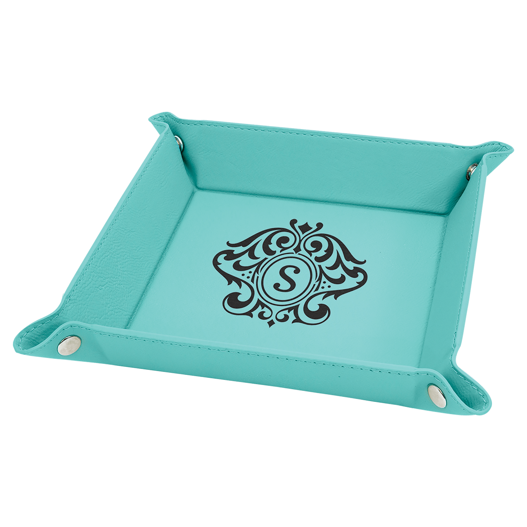Folding Dice Tray Small / Teal