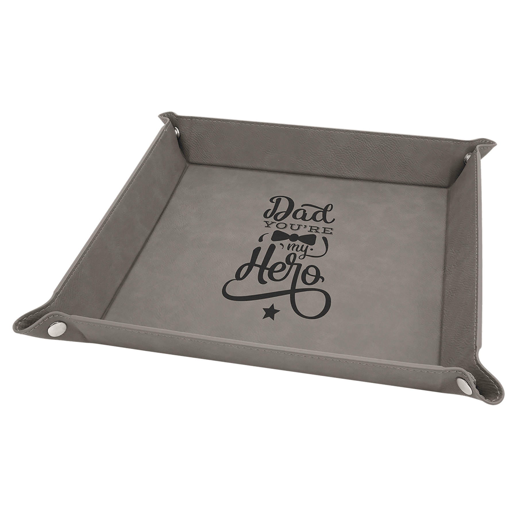 Folding Dice Tray Large / Gray