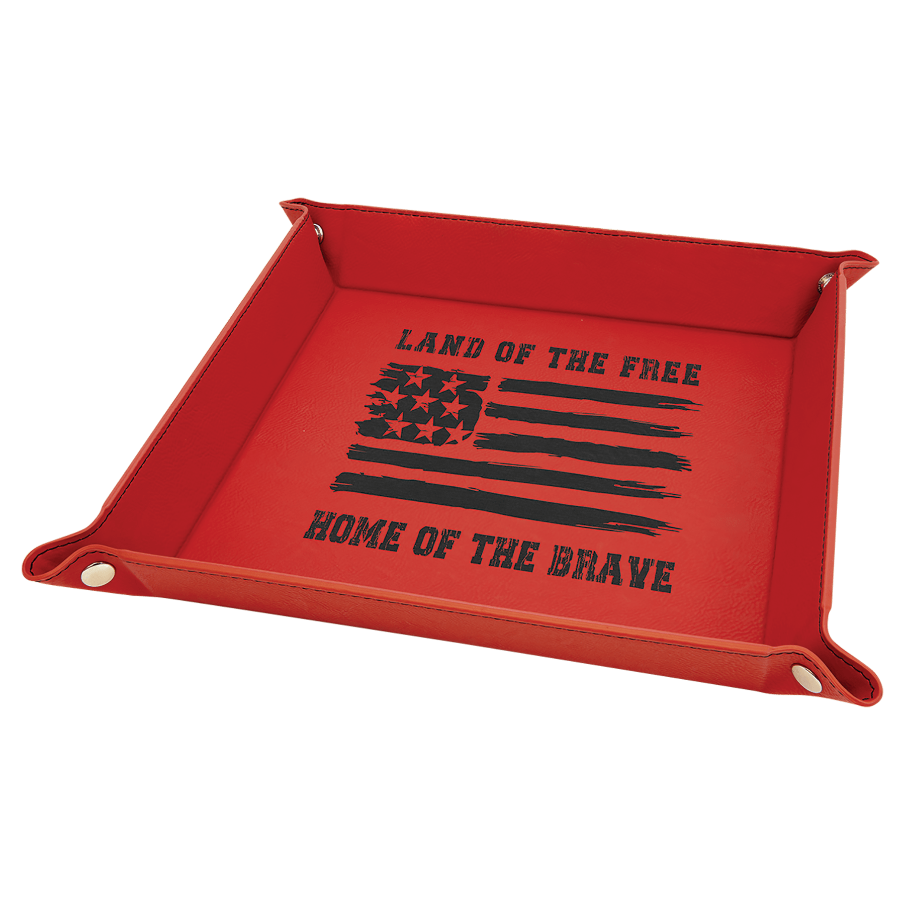 Folding Dice Tray Large / Red