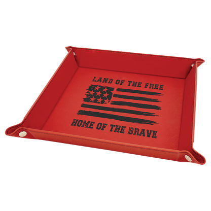 Folding Dice Tray Large / Red