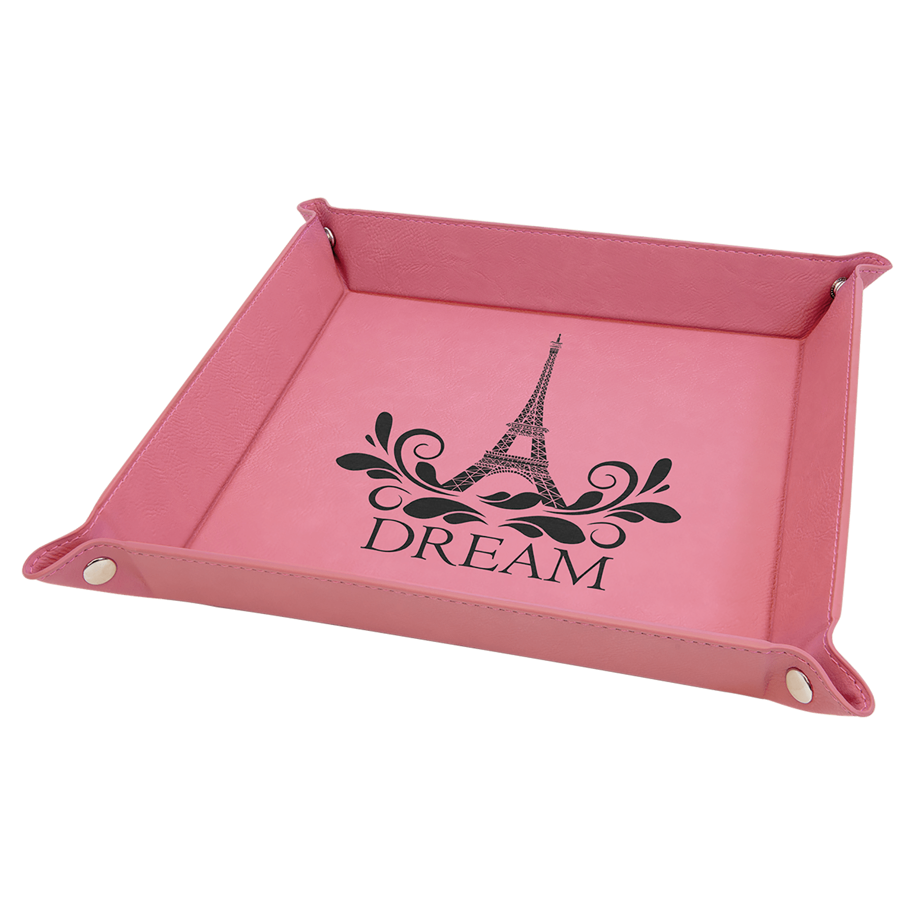 Folding Dice Tray Large / Pink