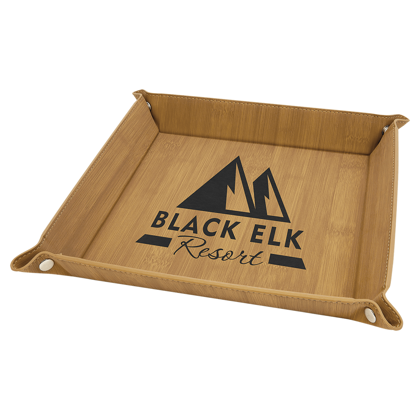 Folding Dice Tray Large / Bamboo