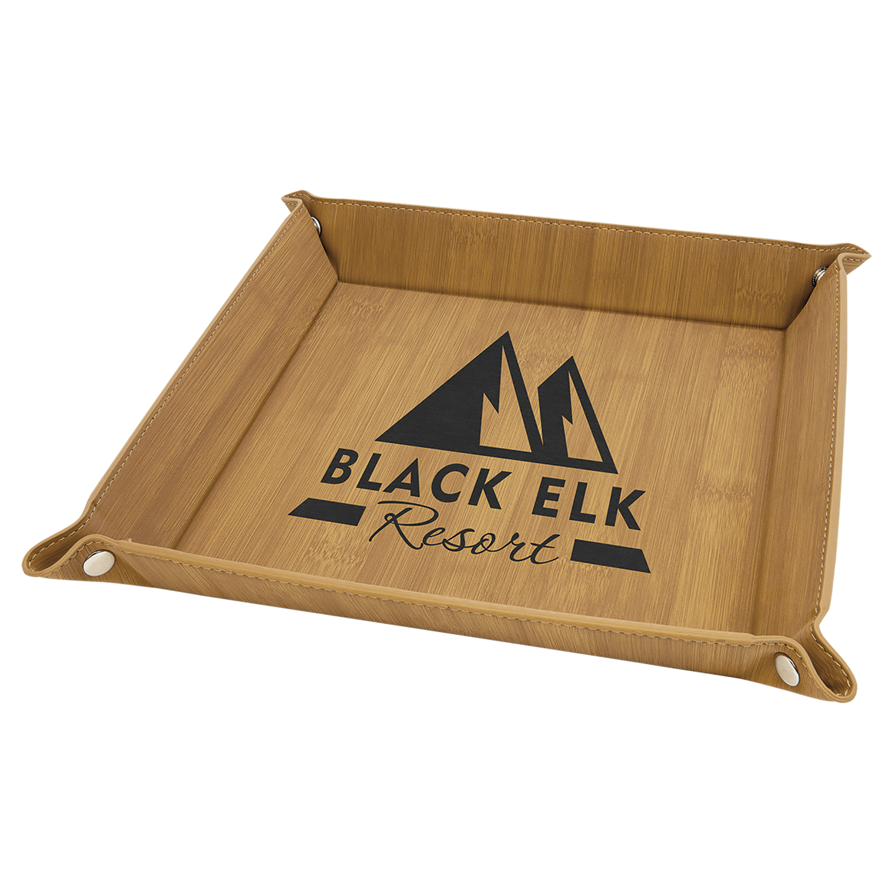 Folding Dice Tray Large / Bamboo