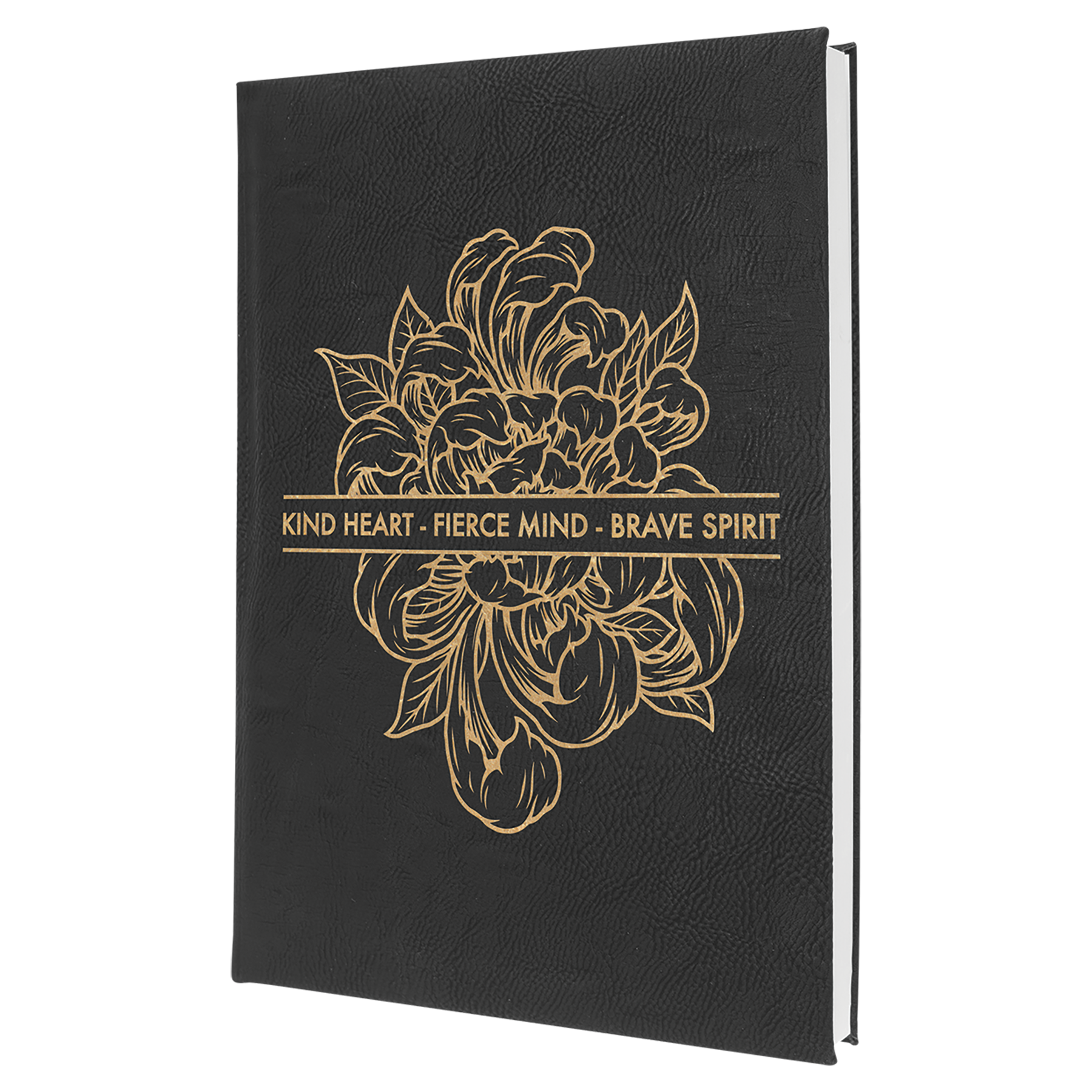 Journal 7" x 9.75" / Black/Gold