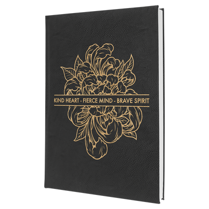 Journal 7" x 9.75" / Black/Gold