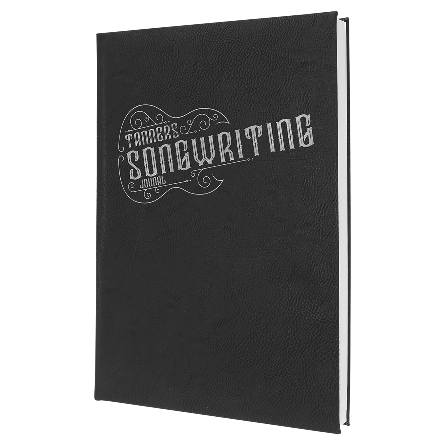 Journal 7" x 9.75" / Black/Silver