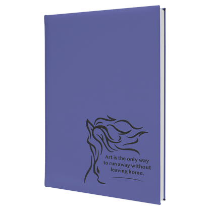 Sketch Book 7" x 9.75" / Purple