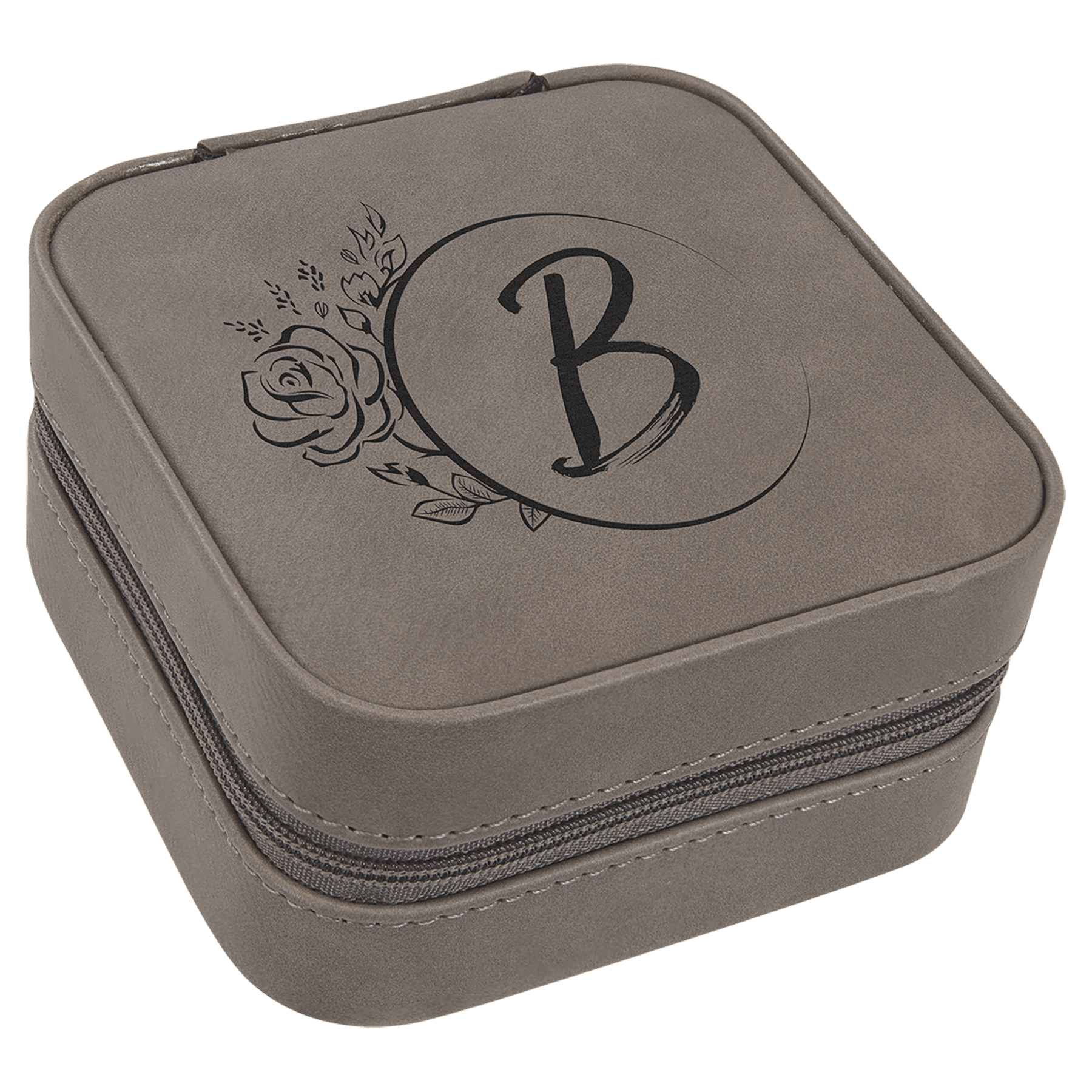Jewelry Box (Small) 4" x 4" x  2" / Grey