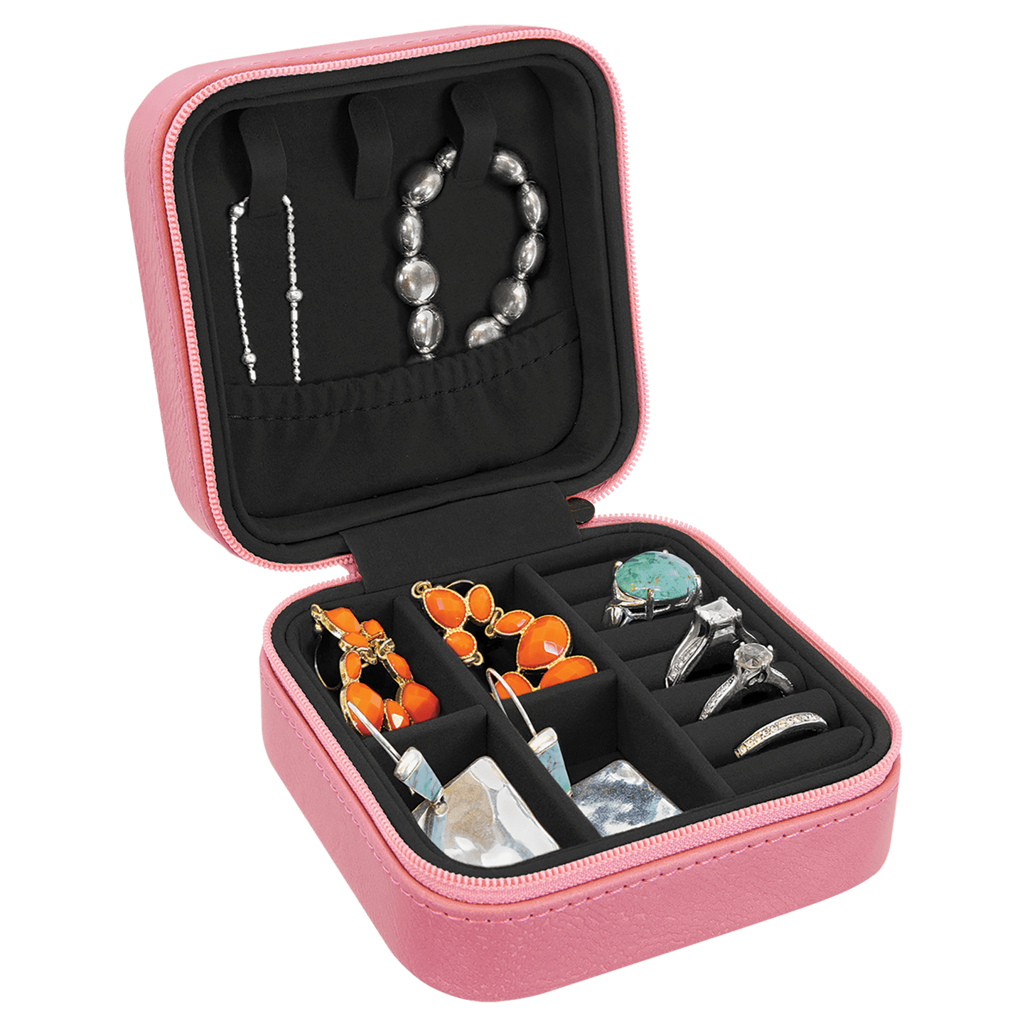 Jewelry Box (Small) 4" x 4" x  2" / Pink
