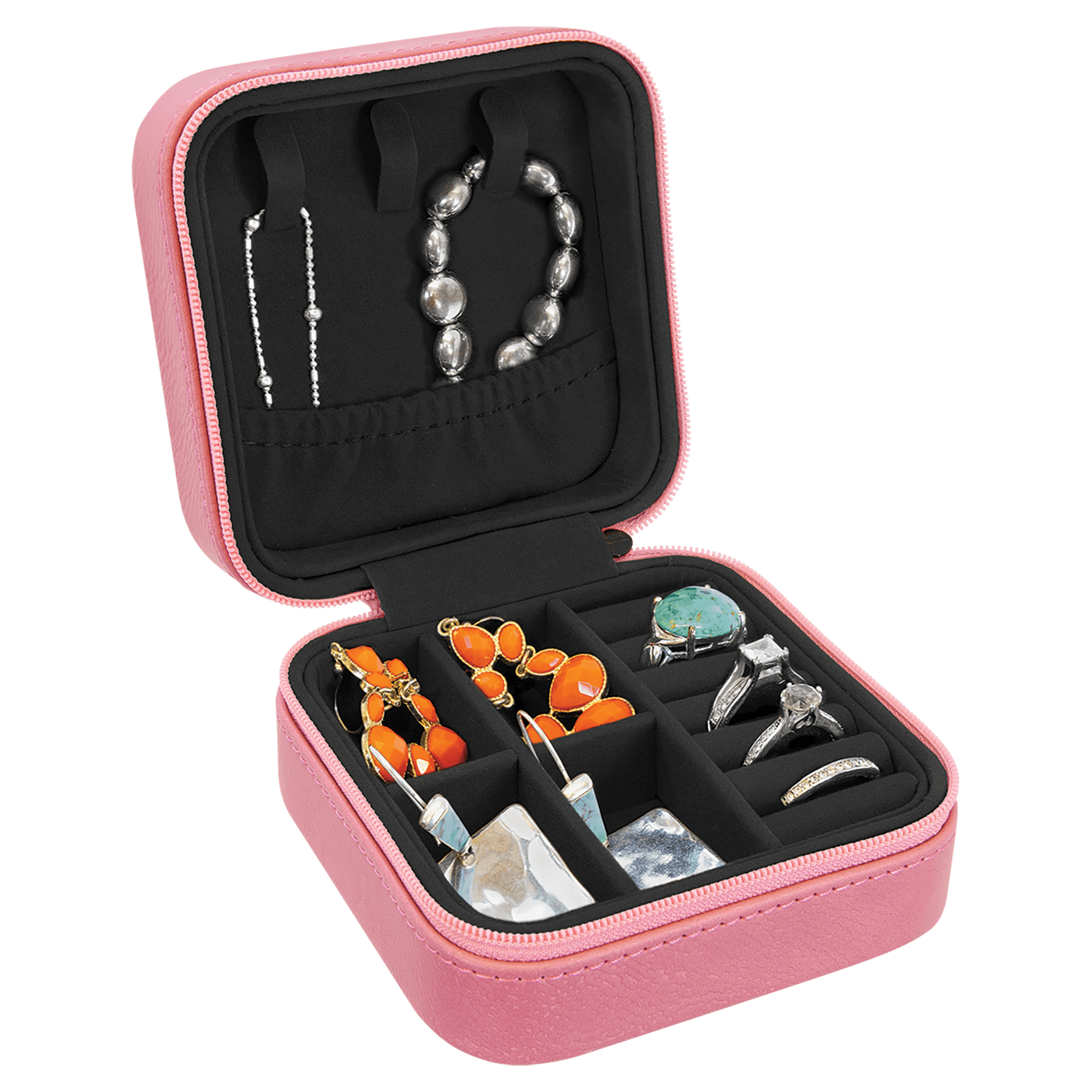 Jewelry Box (Small) 4" x 4" x  2" / Pink