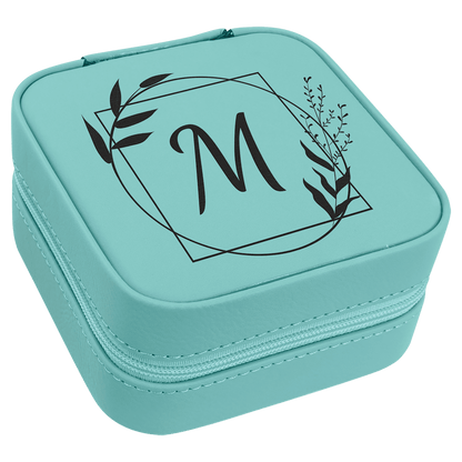 Jewelry Box (Small) 4" x 4" x  2" / Teal