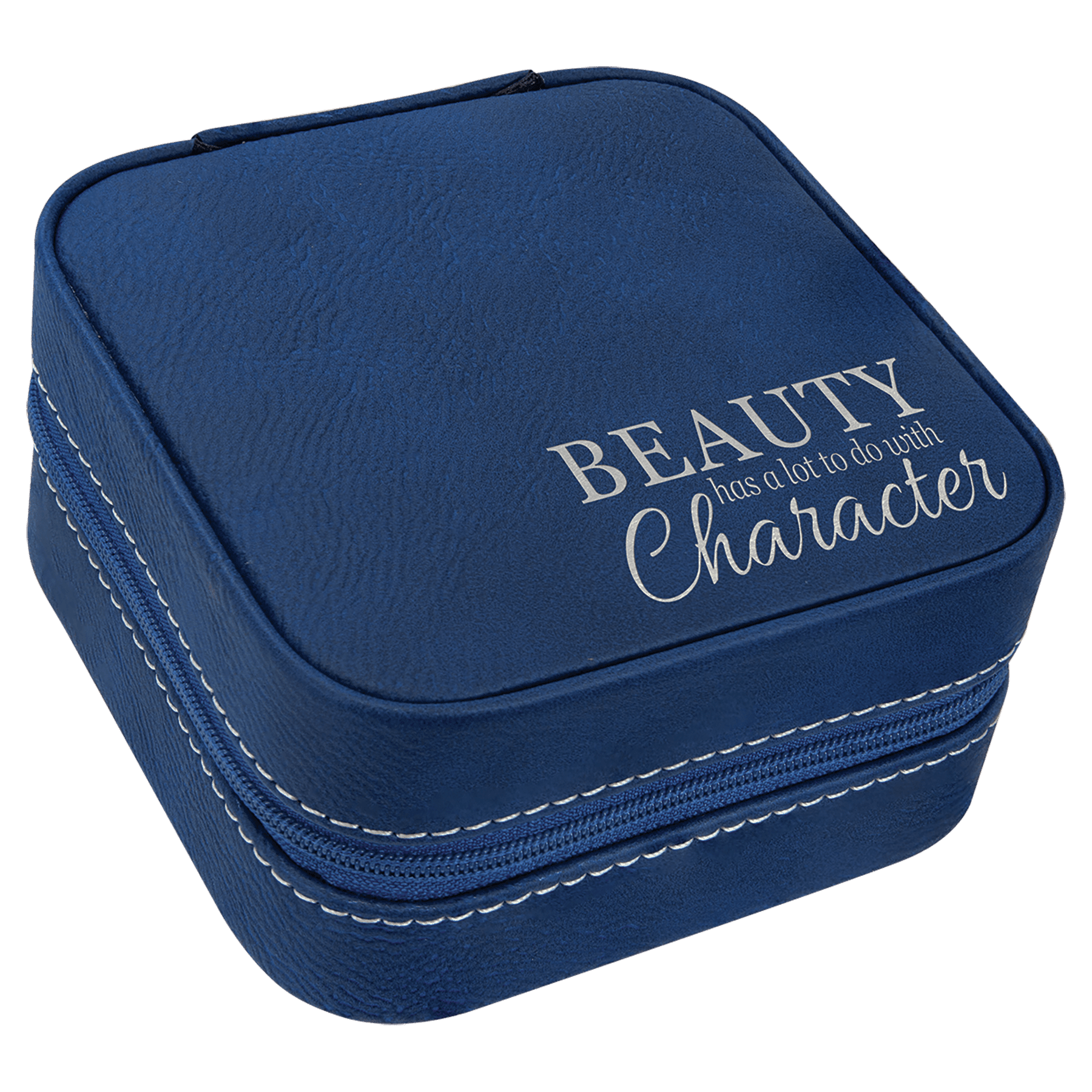 Jewelry Box (Small) 4" x 4" x  2" / Blue