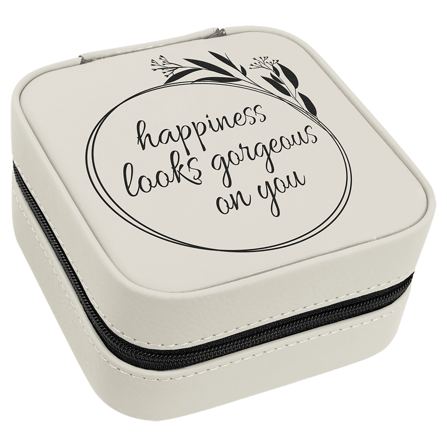 Jewelry Box (Small) 4" x 4" x  2" / White