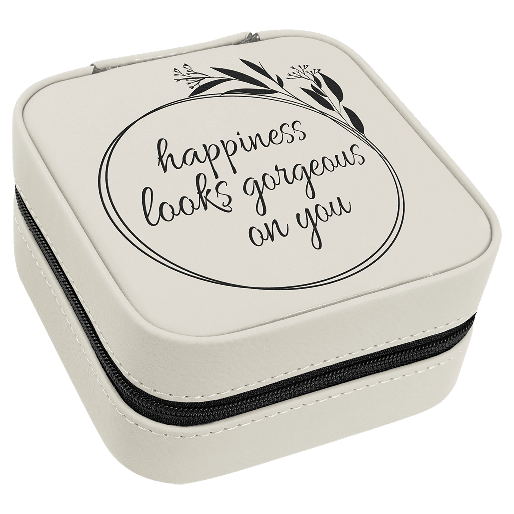 Jewelry Box (Small) 4" x 4" x  2" / White