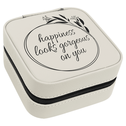 Jewelry Box (Small) 4" x 4" x  2" / White