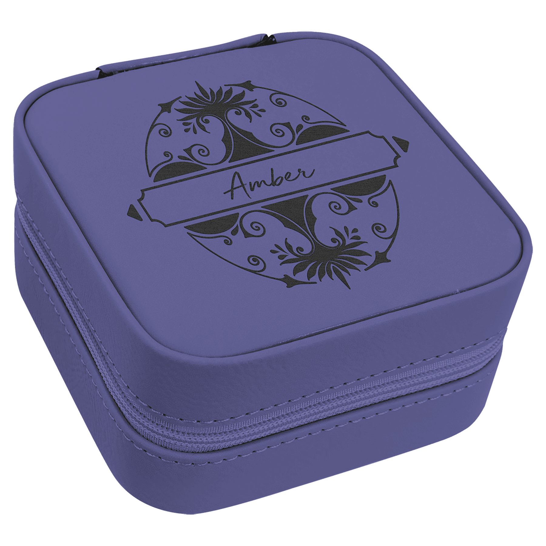 Jewelry Box (Small) 4" x 4" x  2" / Purple