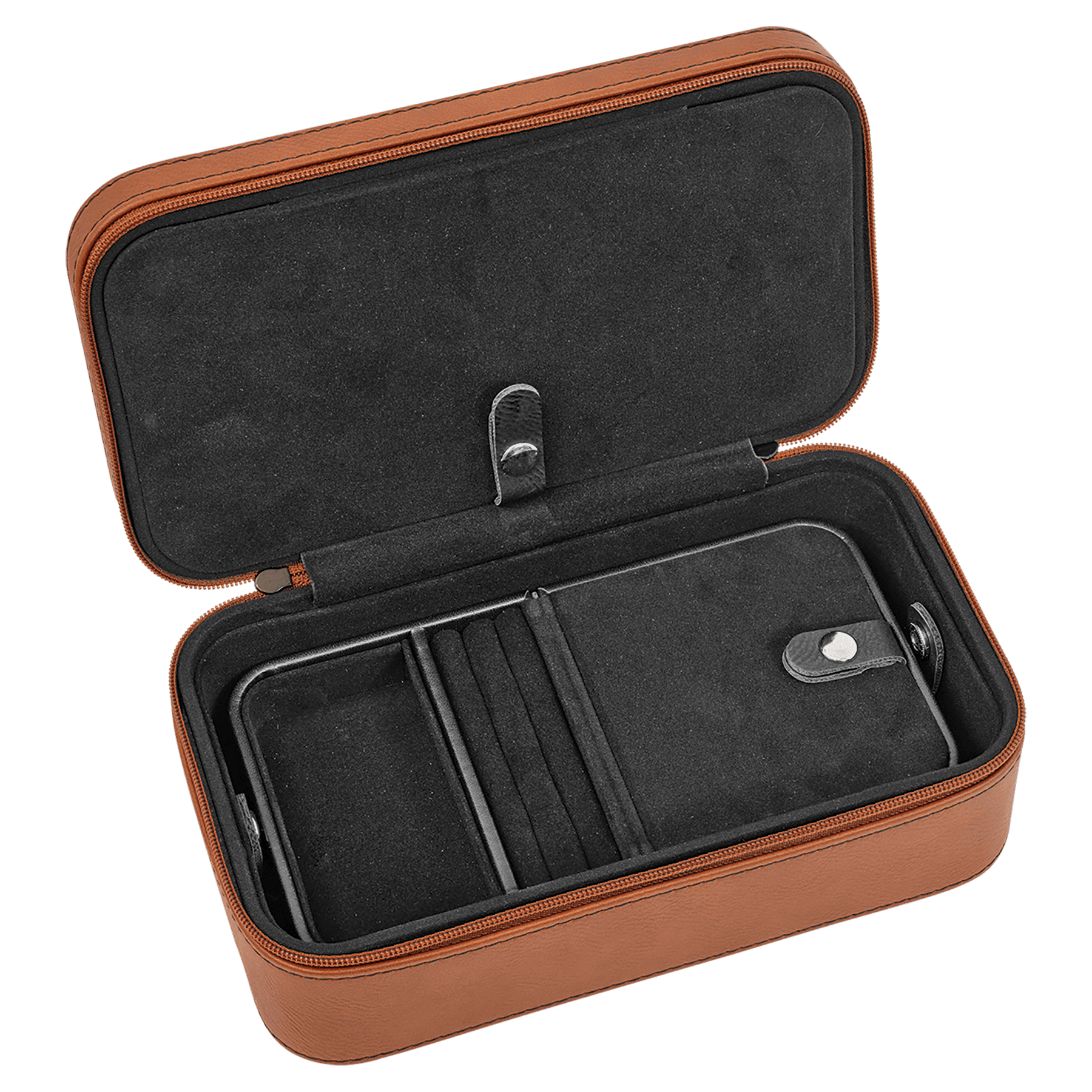 Jewelry Box 7.5" x 4.5" x 2.75" / Dark Brown