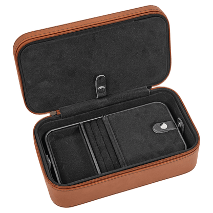 Jewelry Box 7.5" x 4.5" x 2.75" / Dark Brown