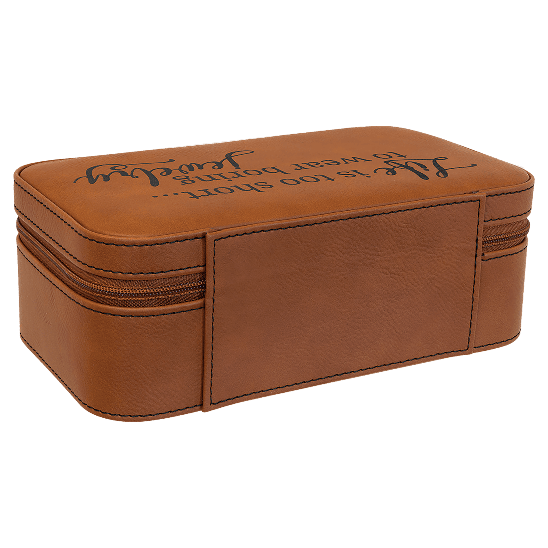 Jewelry Box 7.5" x 4.5" x 2.75" / Rawhide