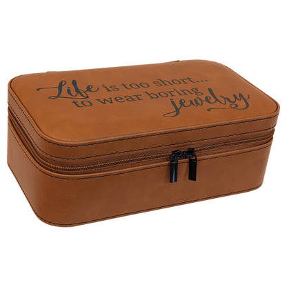 Jewelry Box 7.5" x 4.5" x 2.75" / Rawhide