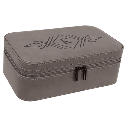 Jewelry Box 7.5" x 4.5" x 2.75" / Grey