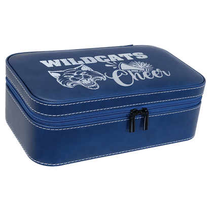 Jewelry Box 7.5" x 4.5" x 2.75" / Blue