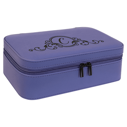 Jewelry Box 7.5" x 4.5" x 2.75" / Purple