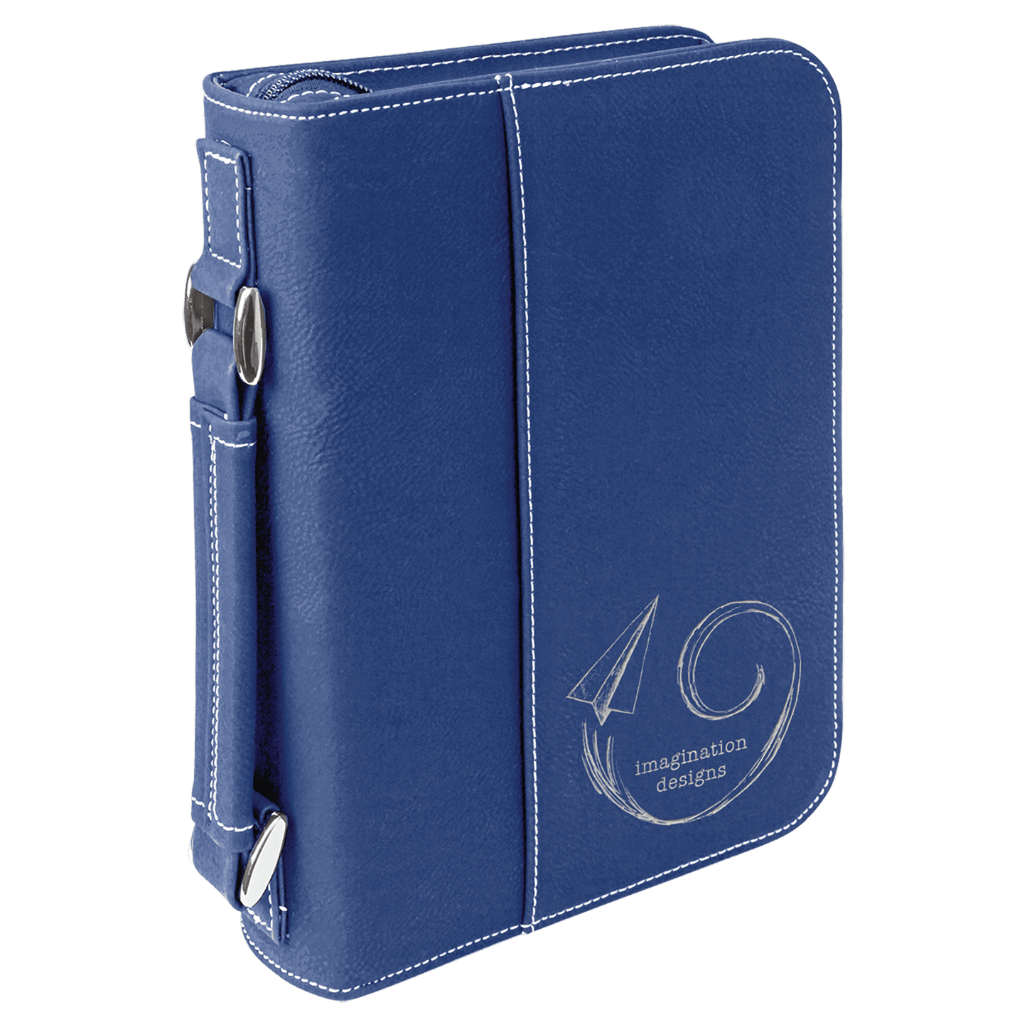 Bible Cover 6.75" x 9.25" x 2" / Blue