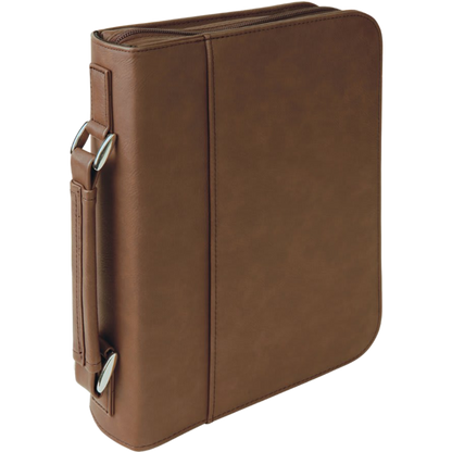 Bible Cover 7.5" x 10.75" x 2.75" / Dark Brown