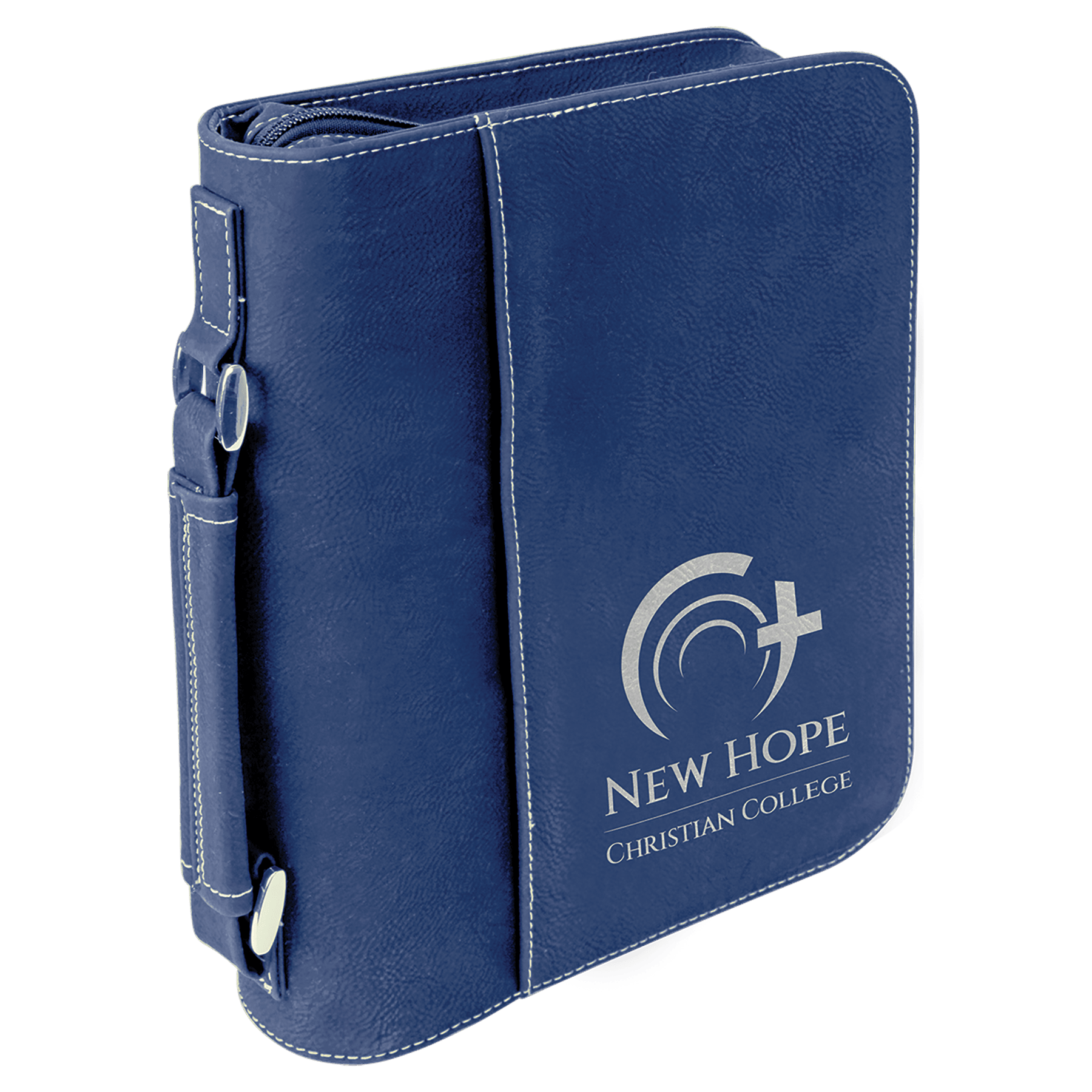 Bible Cover 7.5" x 10.75" x 2.75" / Blue
