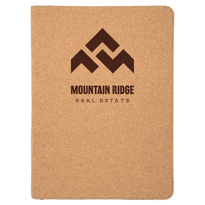 Potfolio with Zipper 9.5" x 12" / Cork