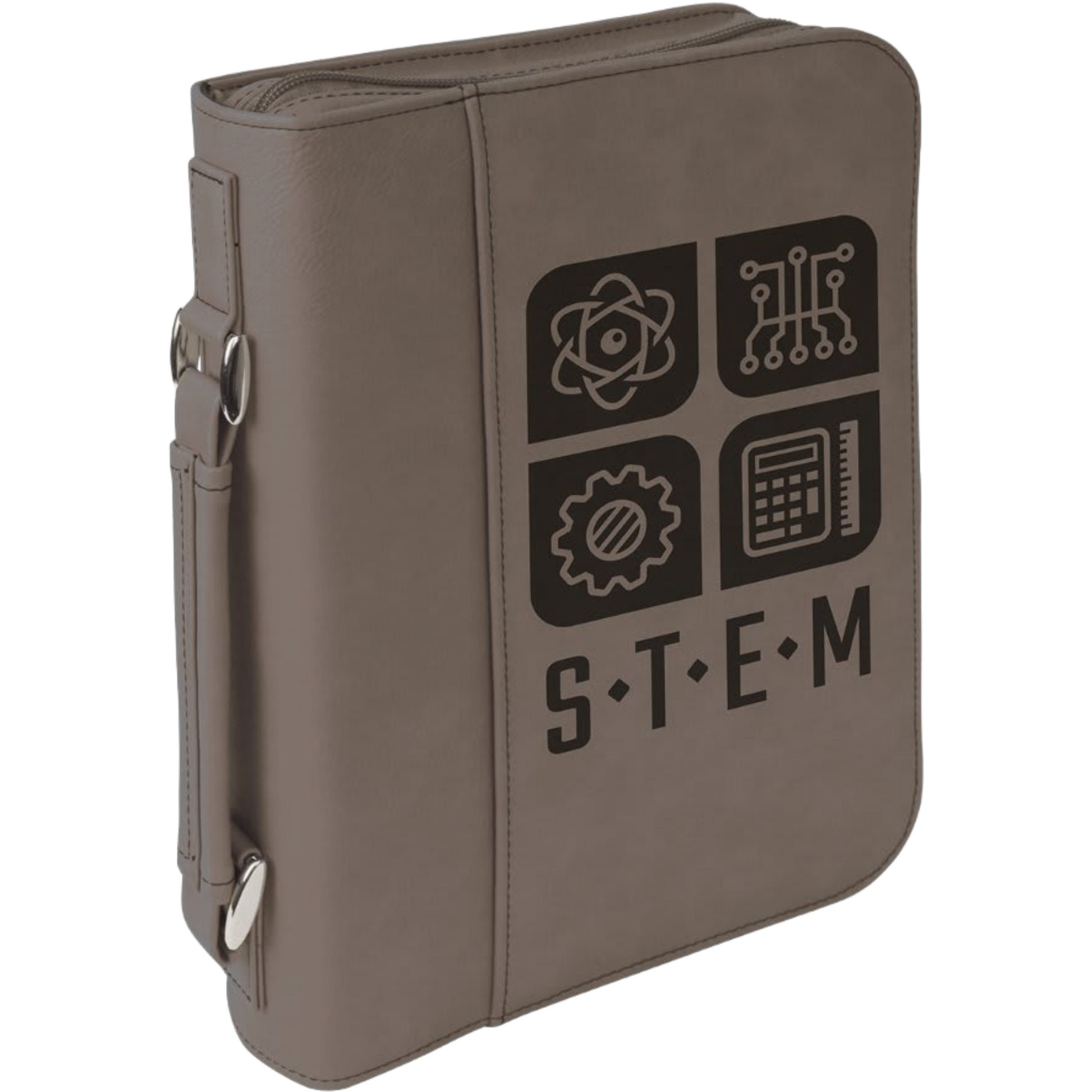 Bible Cover 7.5" x 10.75" x 2.75" / Grey