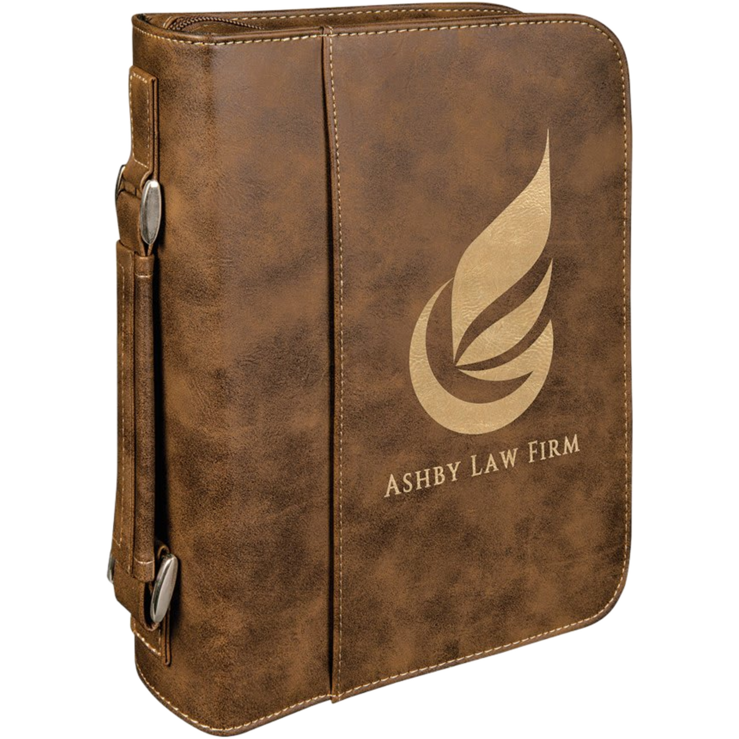 Bible Cover 7.5" x 10.75" x 2.75" / Rustic Brown