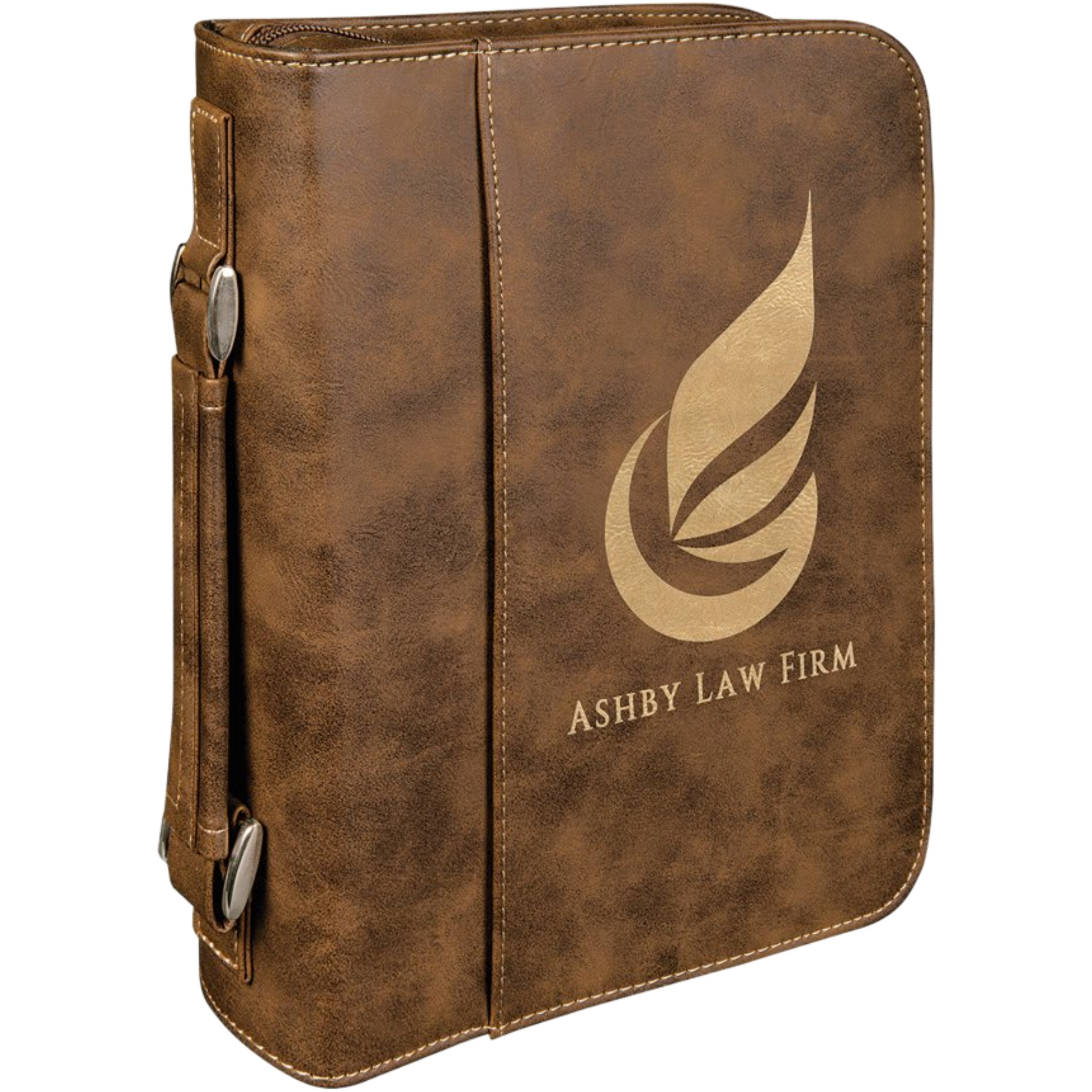 Bible Cover 7.5" x 10.75" x 2.75" / Rustic Brown