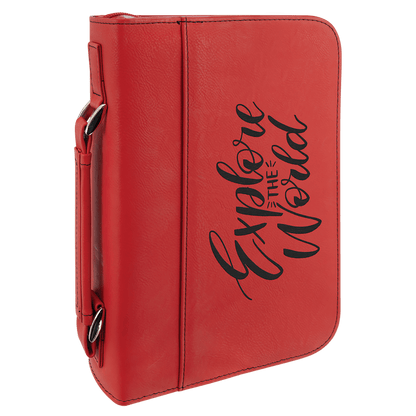 Bible Cover 7.5" x 10.75" x 2.75" / Red