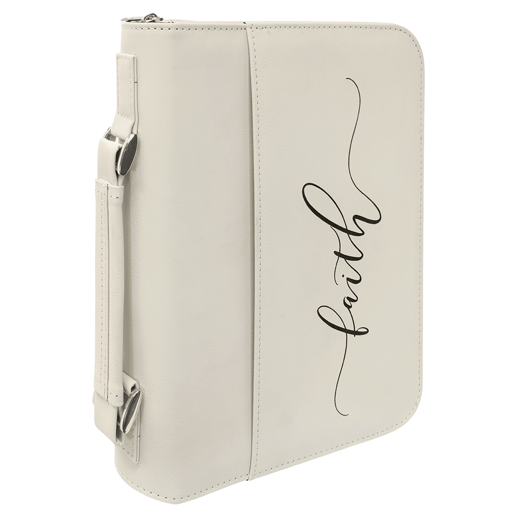 Bible Cover 7.5" x 10.75" x 2.75" / White