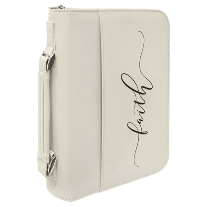 Bible Cover 7.5" x 10.75" x 2.75" / White