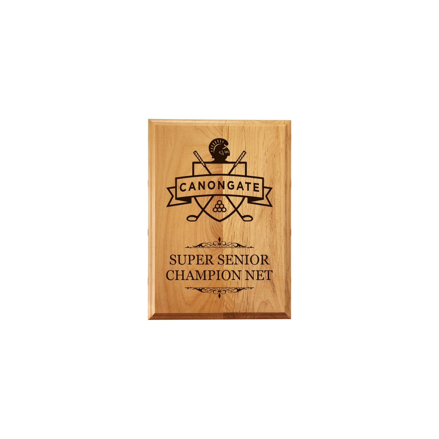 Genuine Red Alder Plaque 5" x 7" / Alder