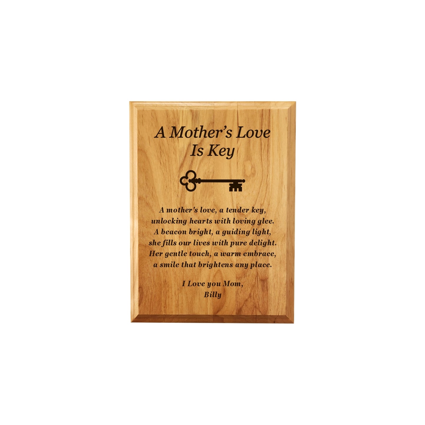Genuine Red Alder Plaque 6" x 8" / Alder