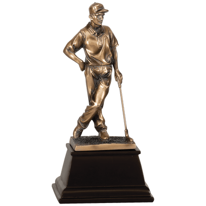 Bonze Golf Pose Male Award 9"