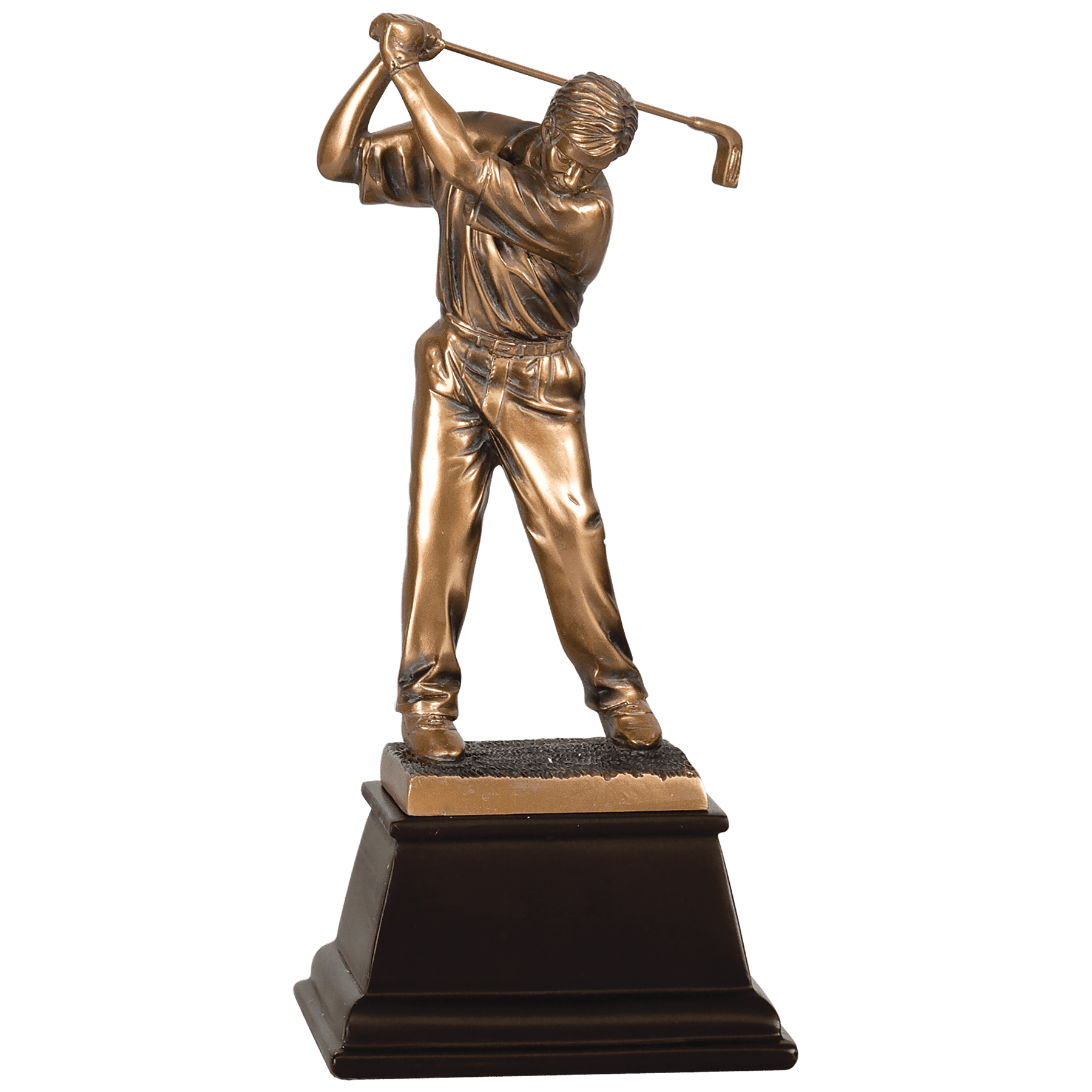 Bonze Golf Backswing Male Award 9.5"