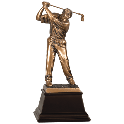 Bonze Golf Backswing Male Award 9.5"
