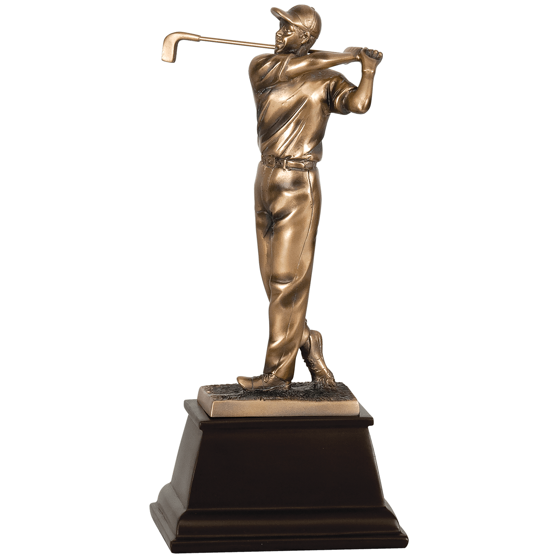 Bonze Golf Follow Through Male Award 13"