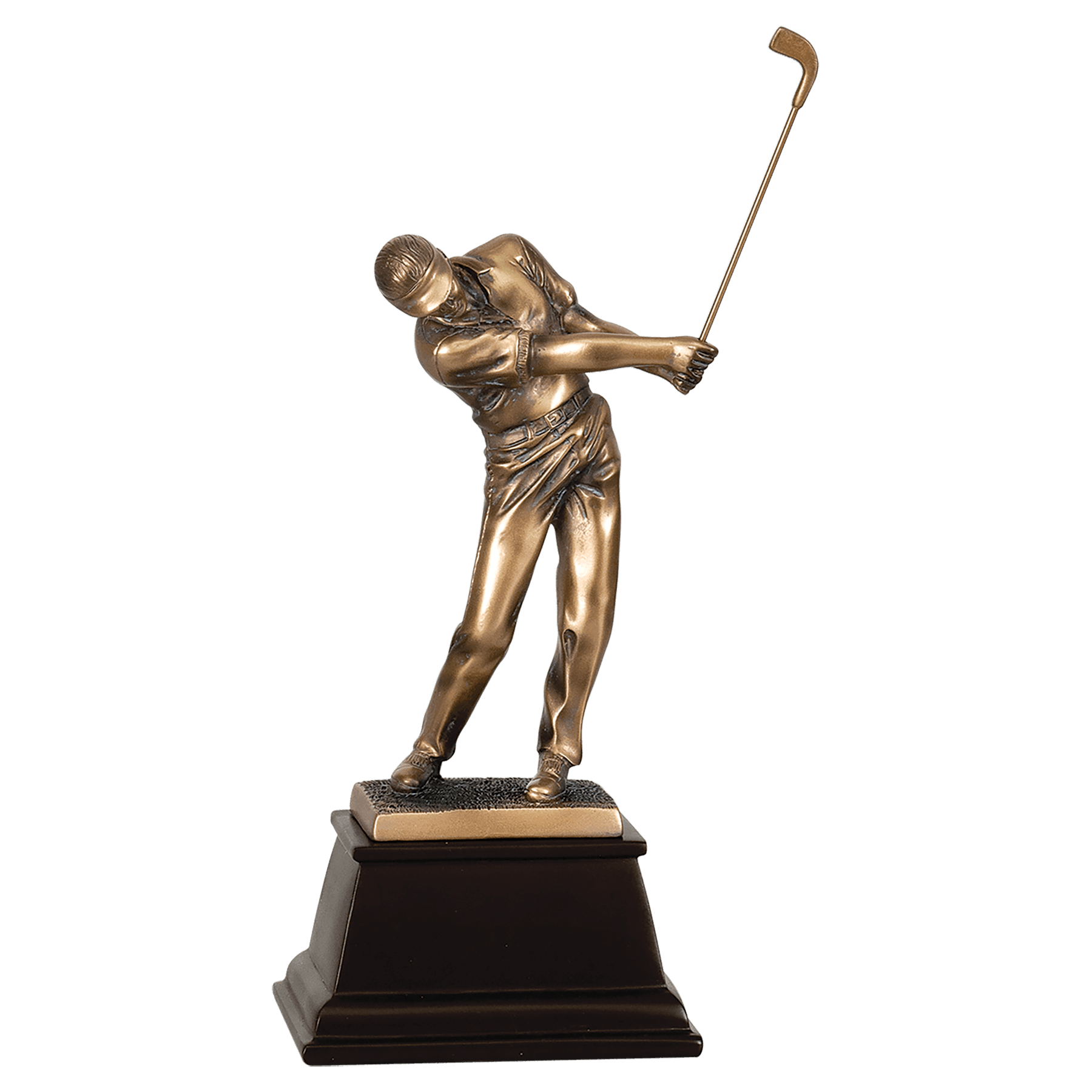 Bonze Golf Swing Male Award 15"