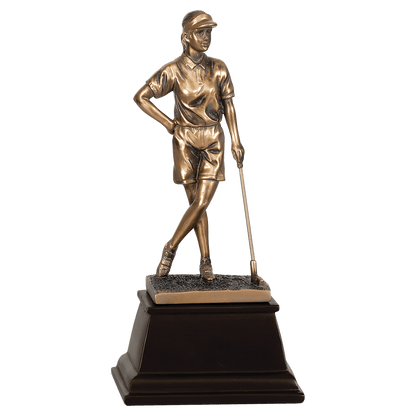 Bonze Golf Pose Female Award 13"